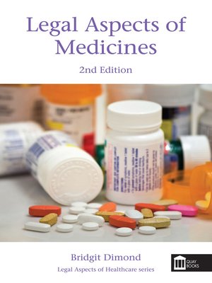 cover image of Legal Aspects of Medicines